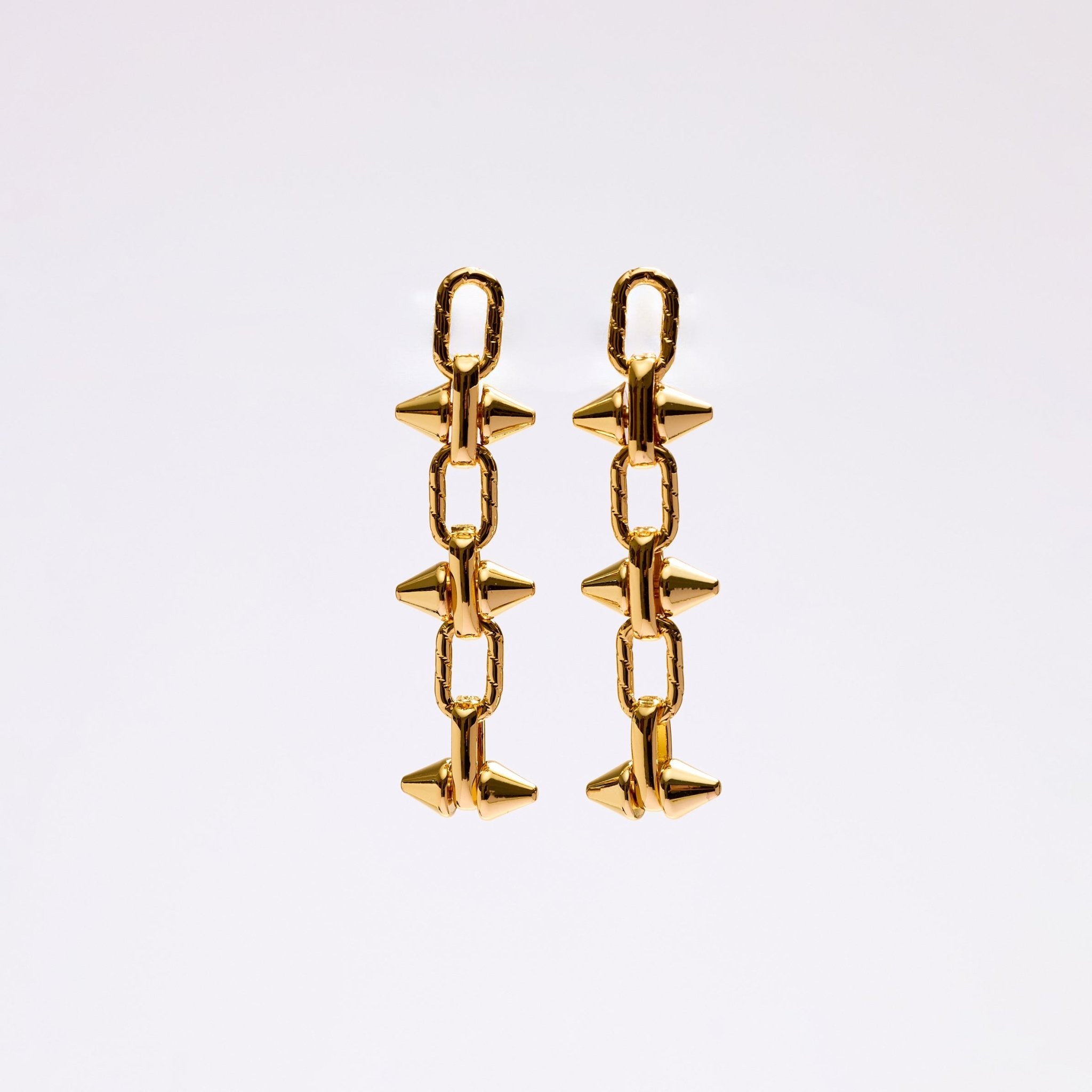 Lara & Ela | Madonna Gold Earrings - Lara & Ela