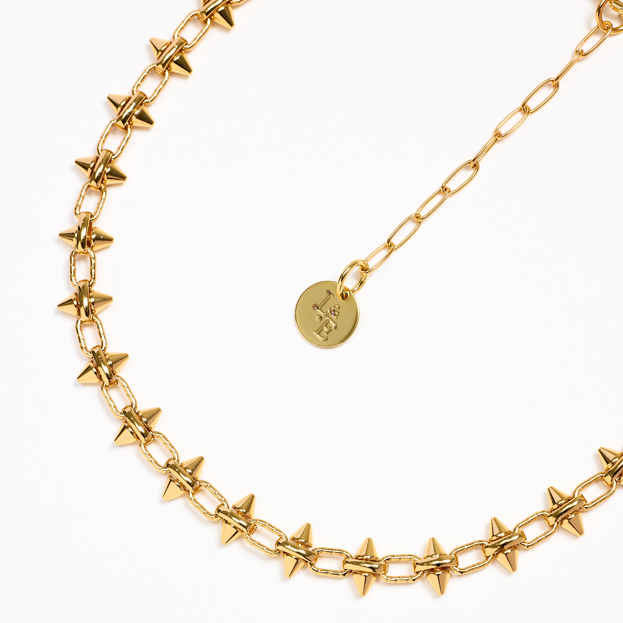 Lara & Ela | Madonna Gold Necklace - Lara & Ela