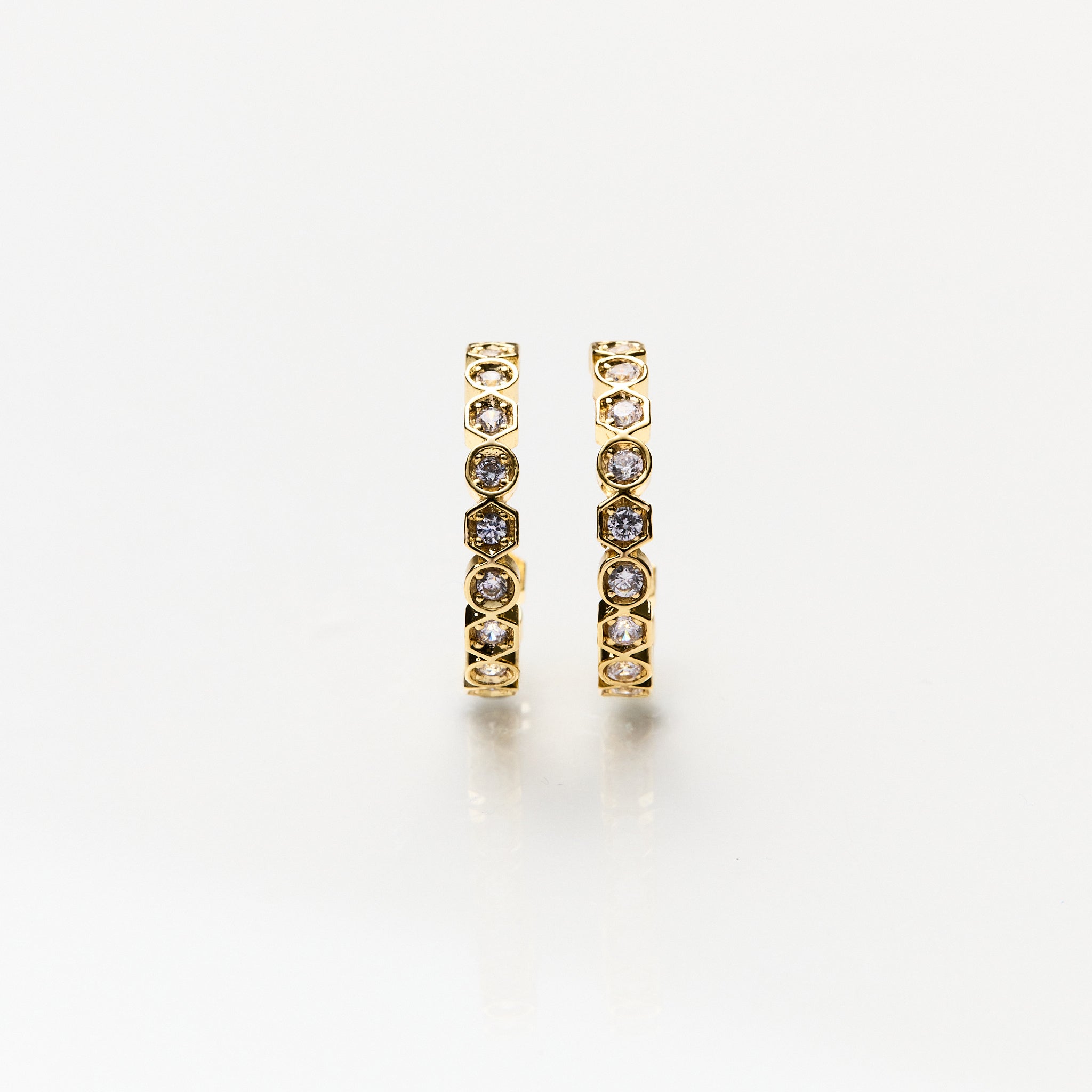 Lara & Ela | Marry Me Gold Earrings - Lara & Ela