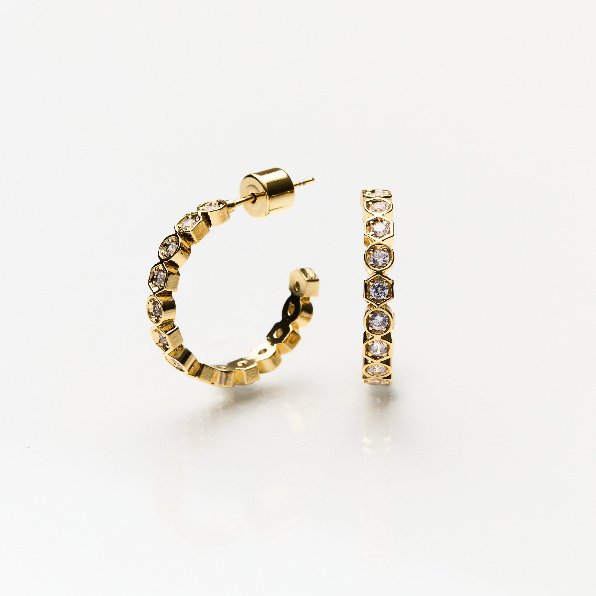 Lara & Ela | Marry Me Gold Earrings - Lara & Ela