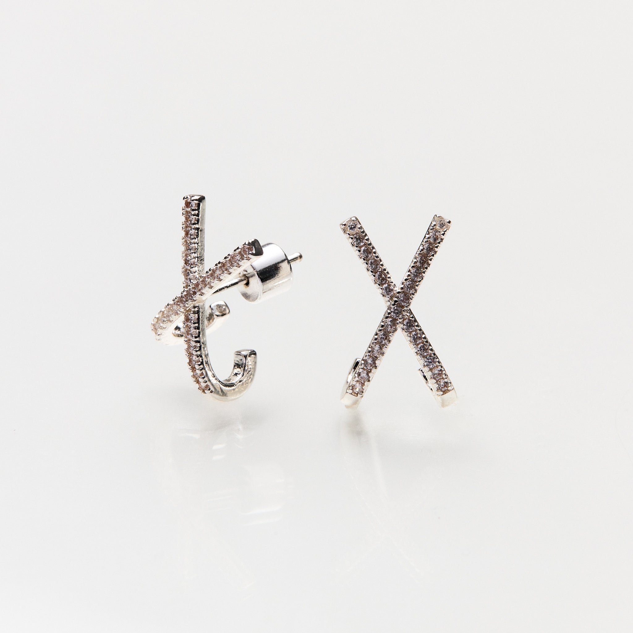 Lara & Ela | Meet Me In Paris Silver Earrings - Lara & Ela