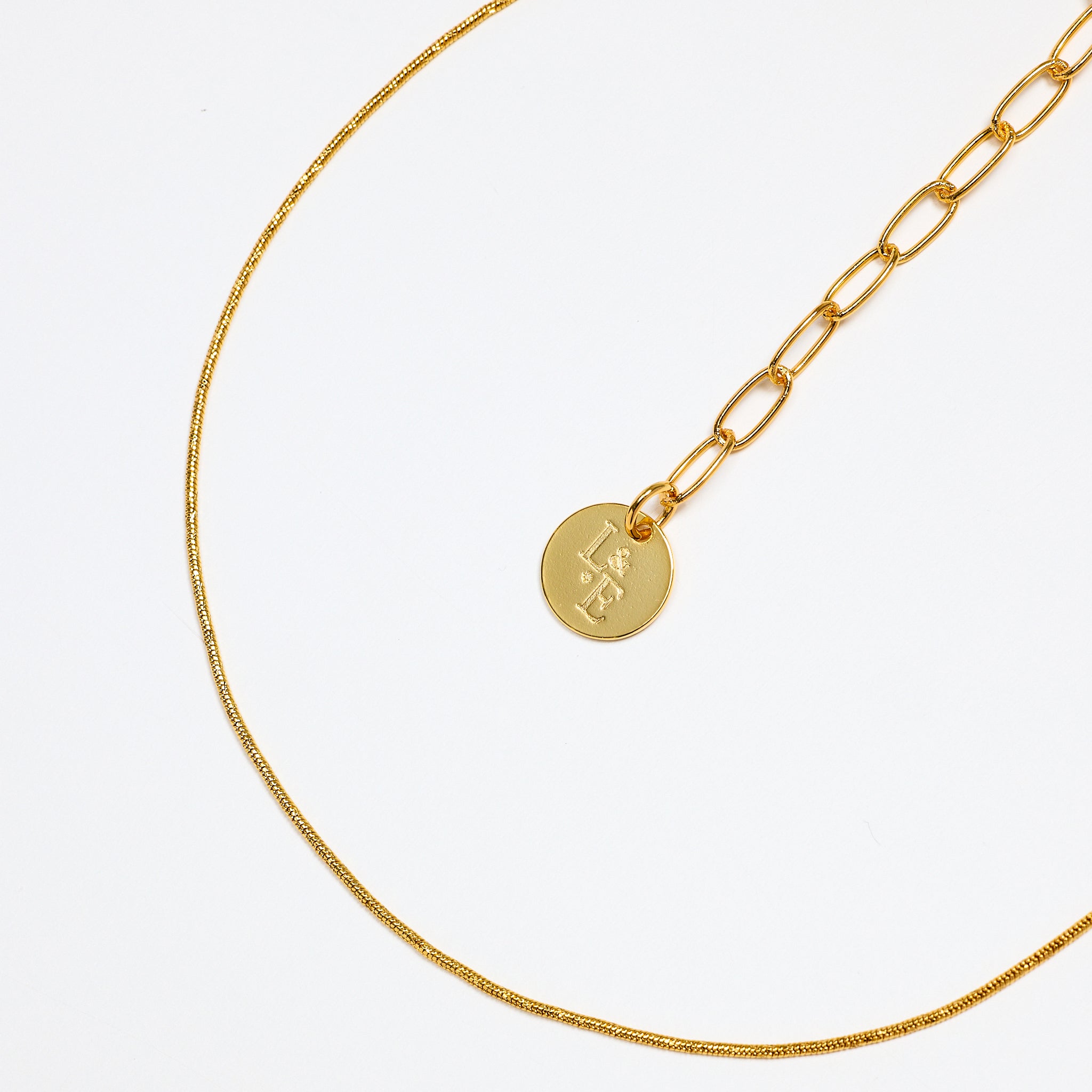 Lara & Ela | Memories Gold Necklace - Lara & Ela