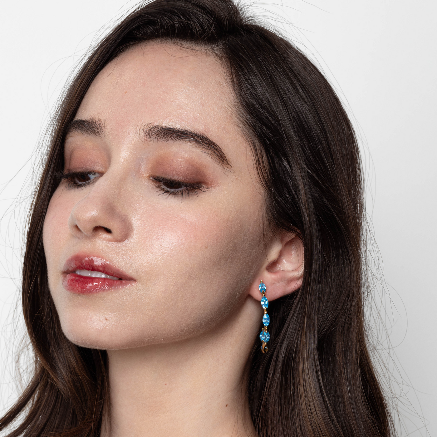 Lara & Ela | Mia Sky Blue G | Earrings