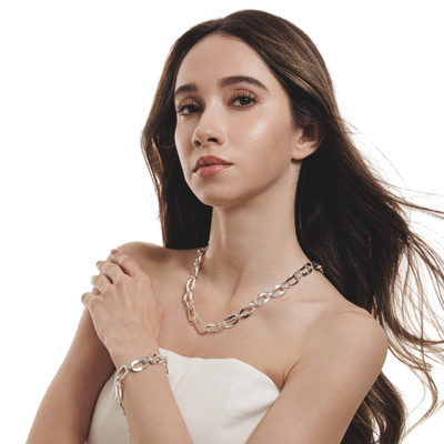 Lara & Ela | Tokyo Silver Necklace