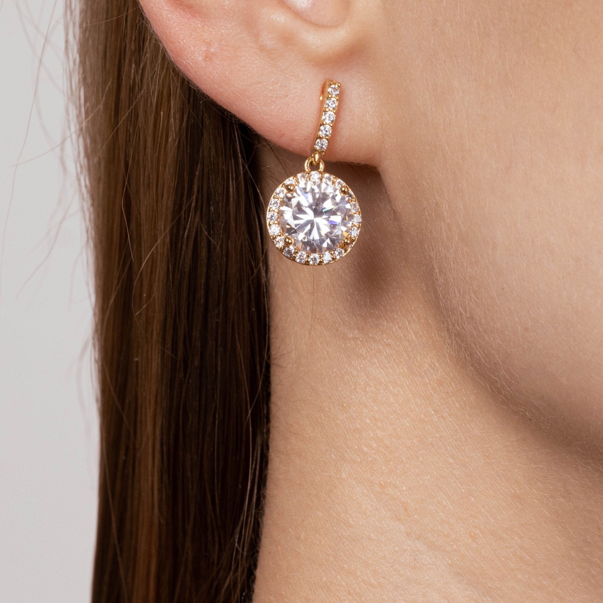 Lara & Ela | Gin And Gems Gold Earrings - Lara & Ela