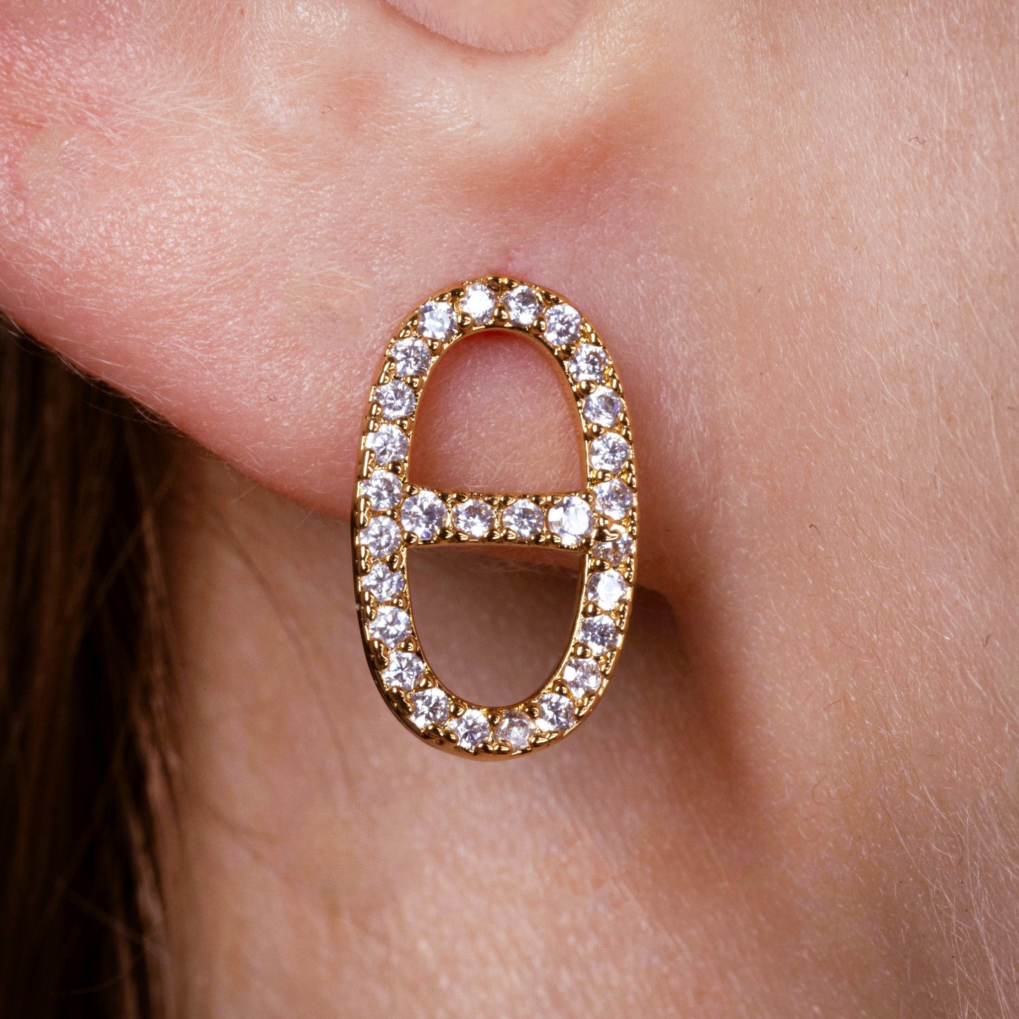 Lara & Ela | You're The Inspiration Gold Earrings - Lara & Ela