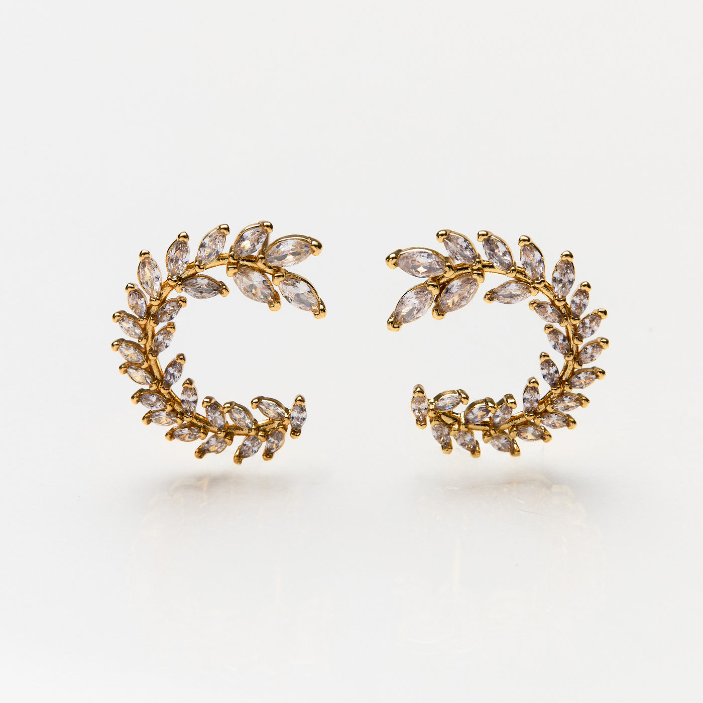 Lara & Ela | Moonstruck Gold Earrings
