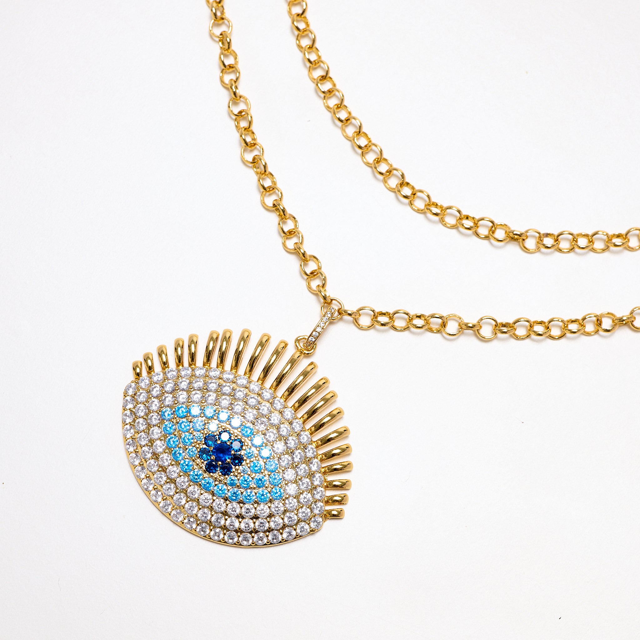 Lara & Ela | Nefertiti Gold Necklace - Lara & Ela