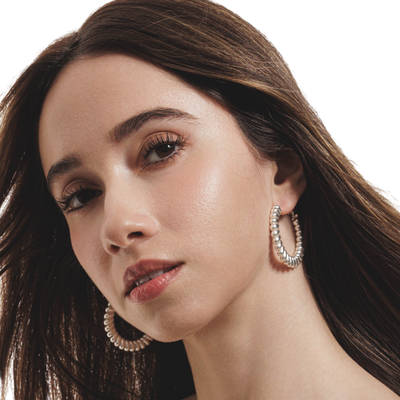 Lara & Ela | New York Silver Earrings