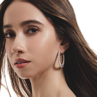 Lara & Ela | New York Silver Earrings