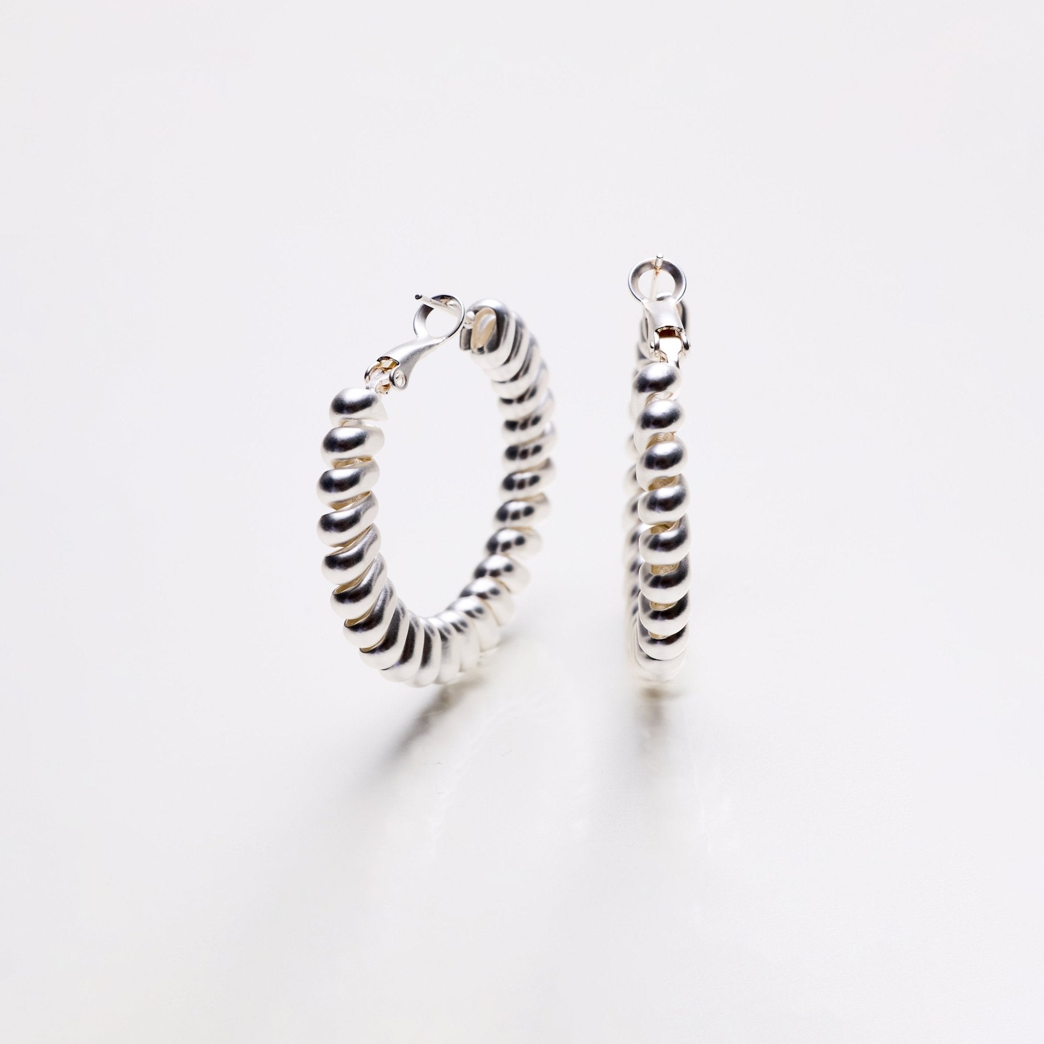 Lara & Ela | New York Silver Earrings - Lara & Ela