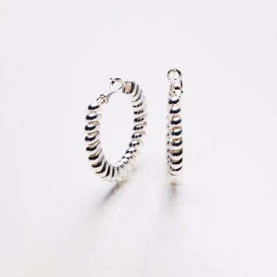 Lara & Ela | New York Silver Earrings - Lara & Ela