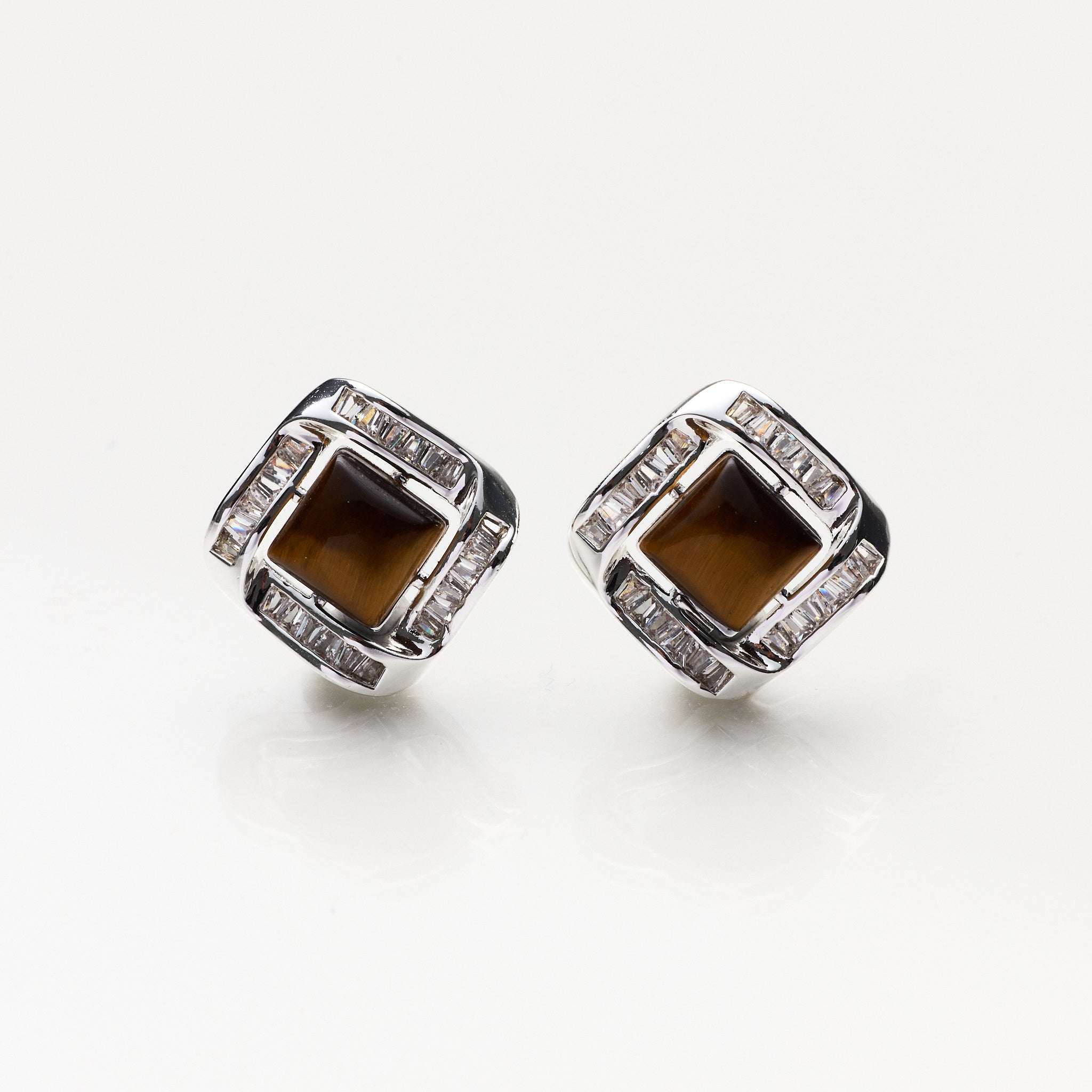 Lara & Ela | Nicole Silver Earrings - Lara & Ela