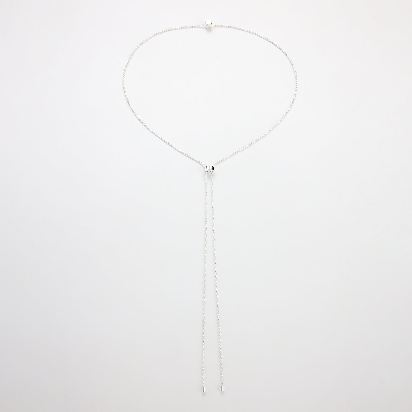 Lara & Ela | Now You See Me Silver Necklace