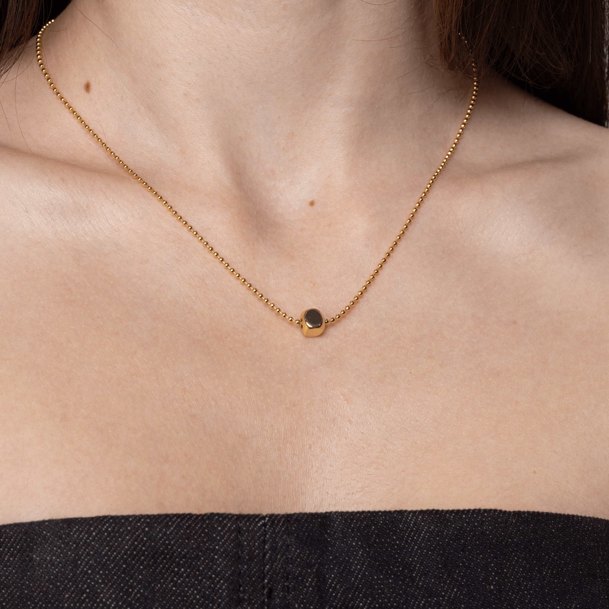 Lara & Ela | Now You See Me Gold Necklace - Lara & Ela