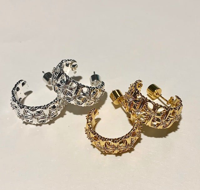 Lara & Ela | OOTD Gold Earrings - Lara & Ela