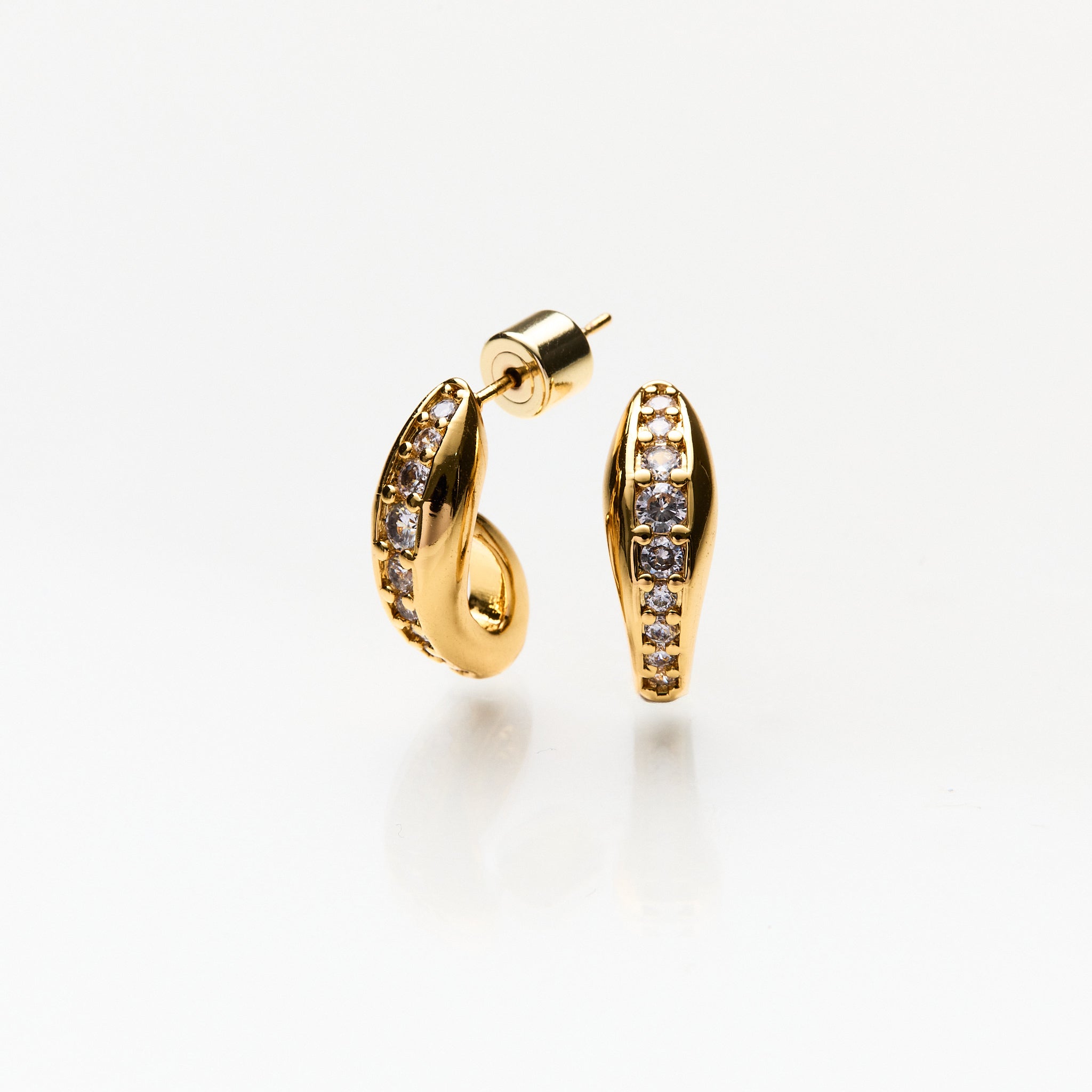 Lara & Ela | Odyssey Gold Earrings - Lara & Ela