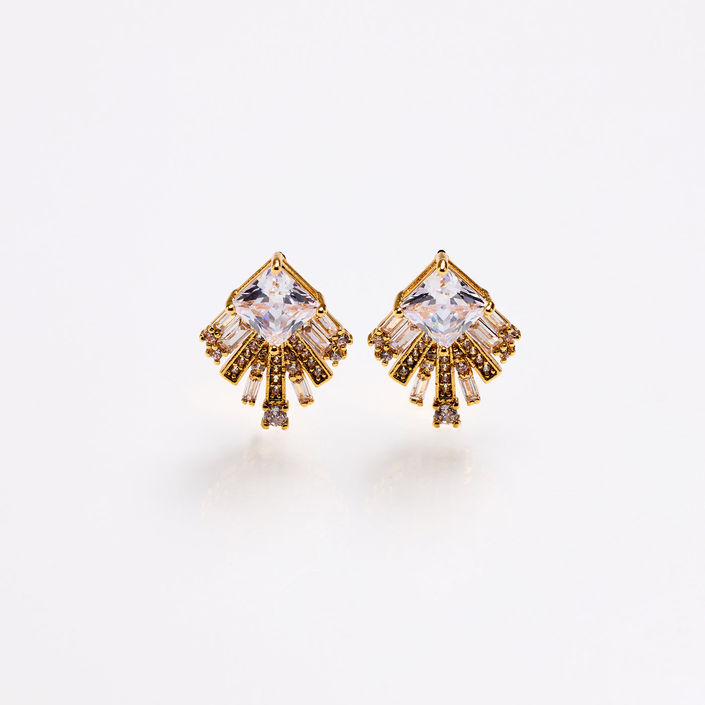 Lara & Ela | Olympia Gold Earrings - Lara & Ela