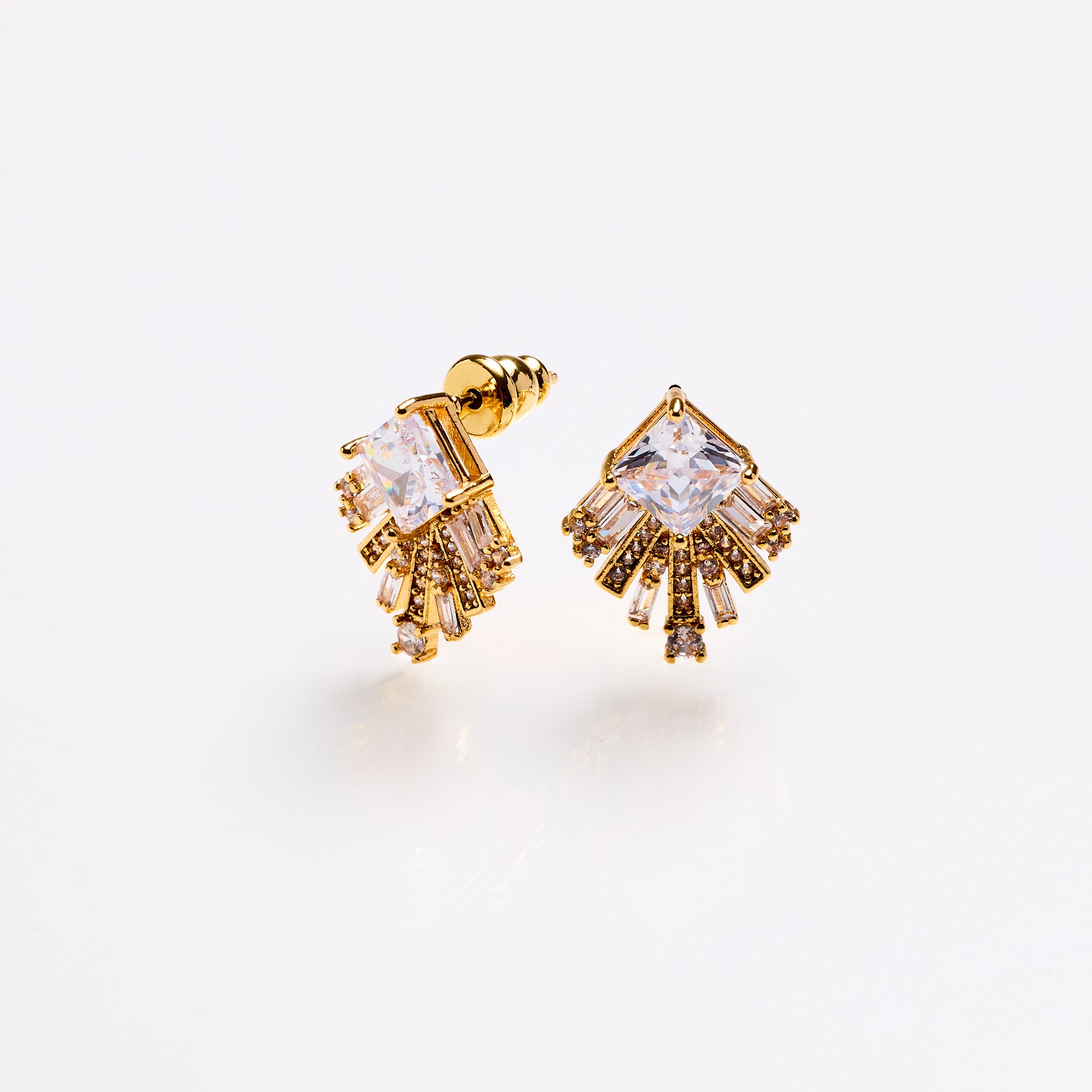 Lara & Ela | Olympia Gold Earrings - Lara & Ela