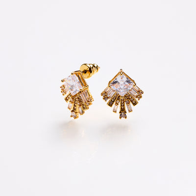Lara & Ela | Olympia Gold Earrings - Lara & Ela