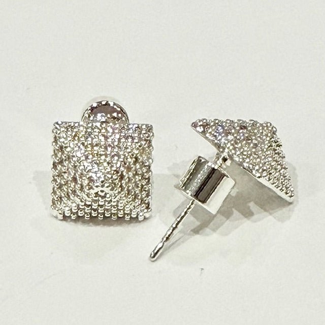 Lara & Ela | Pi Silver Earrings - Lara & Ela