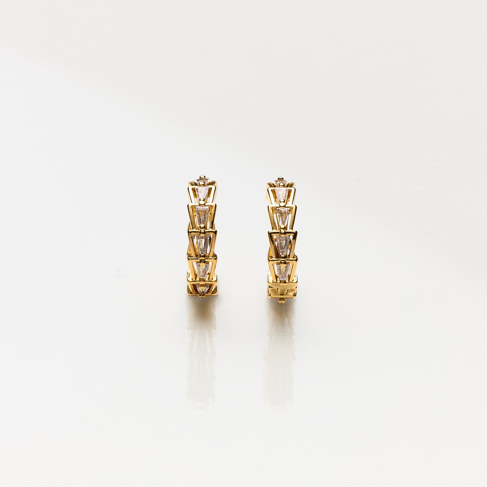 Lara & Ela I Reign Gold Earrings - Lara & Ela
