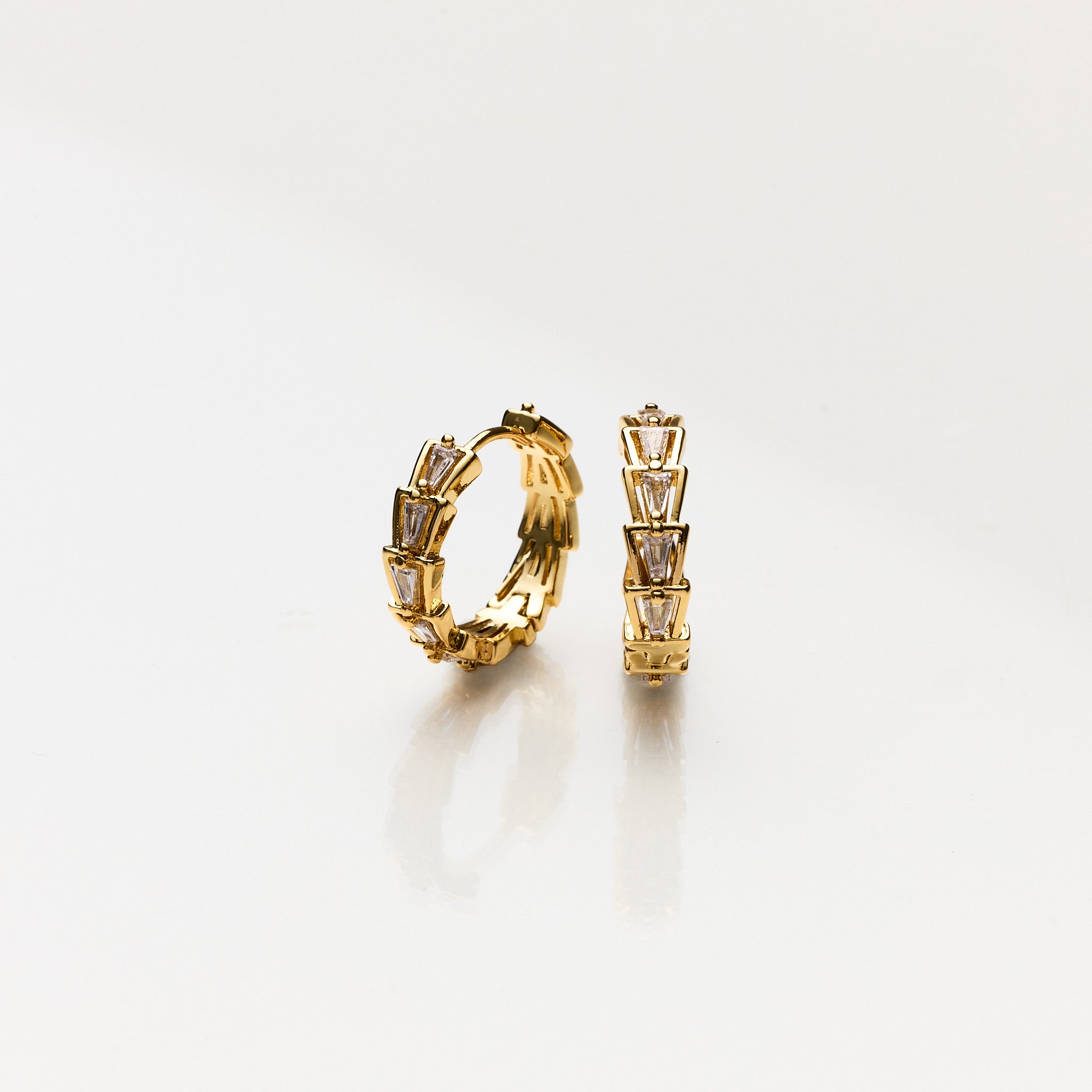 Lara & Ela I Reign Gold Earrings - Lara & Ela