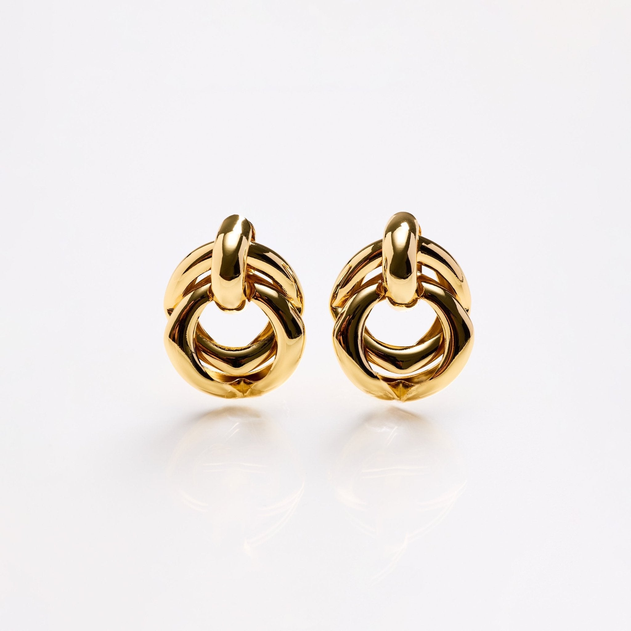 Lara & Ela | Rhea Gold Earrings - Lara & Ela