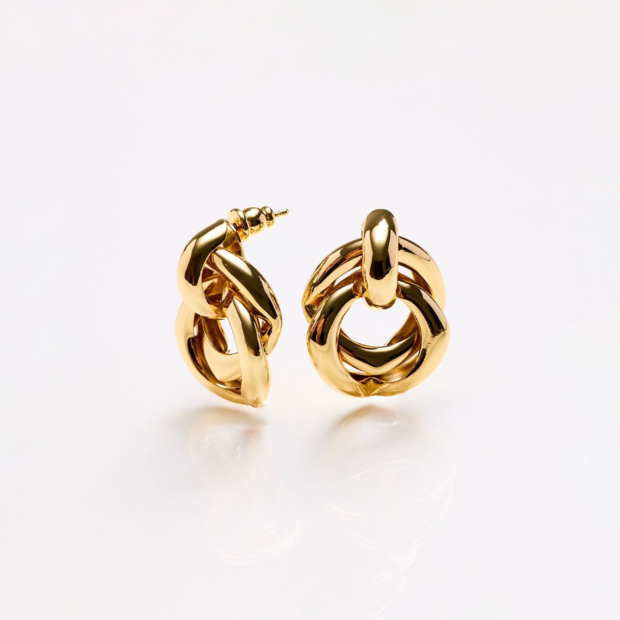 Lara & Ela | Rhea Gold Earrings - Lara & Ela
