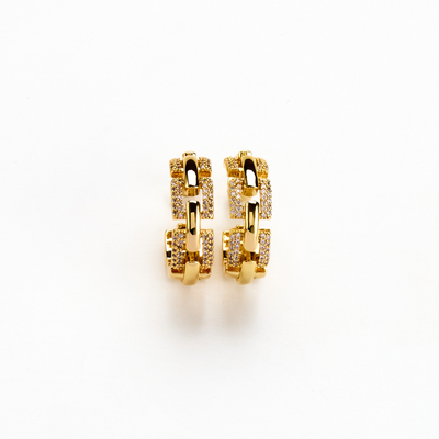Lara & Ela | Hear Me Roar Gold Earrings