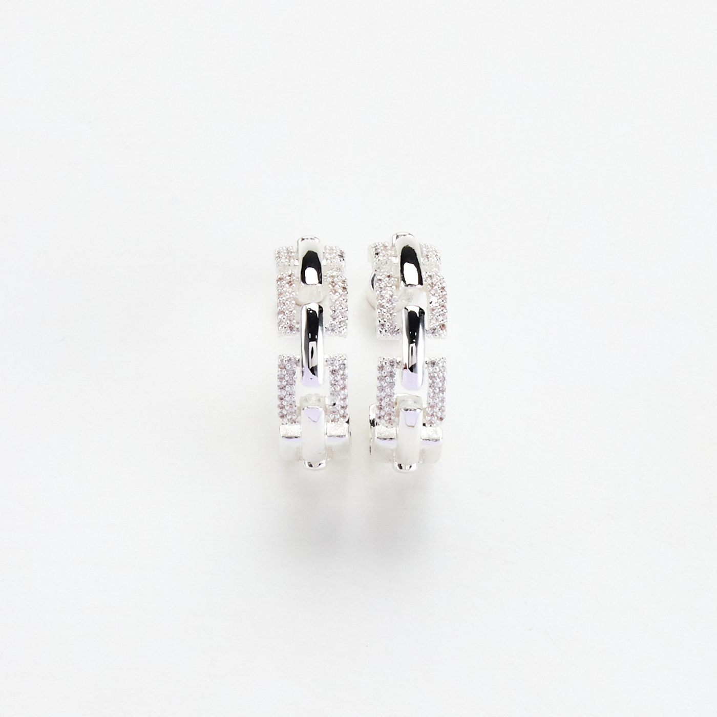 Lara & Ela | Hear Me Roar Silver Earrings