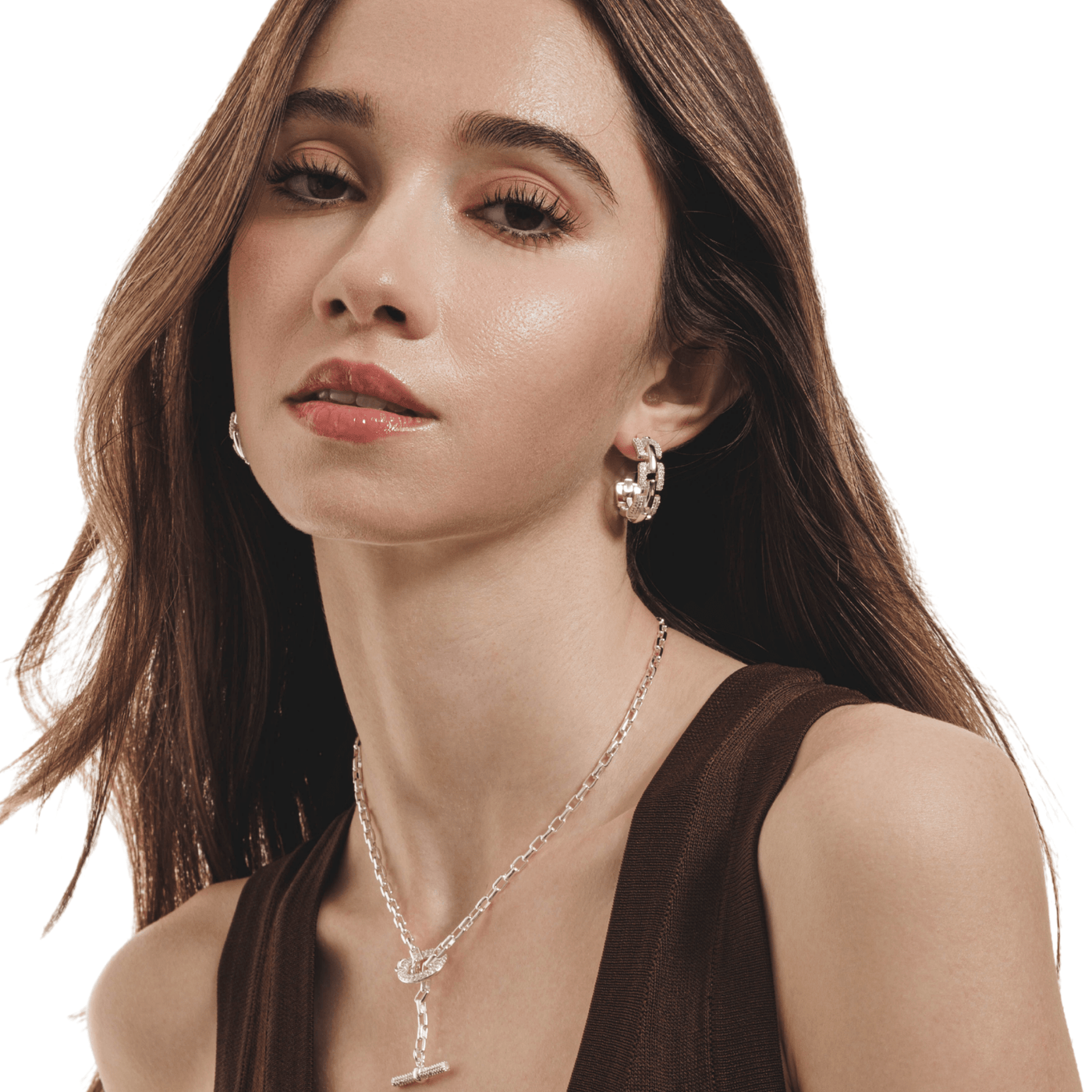 Lara & Ela | Hear Me Roar Silver Earrings - Lara & Ela
