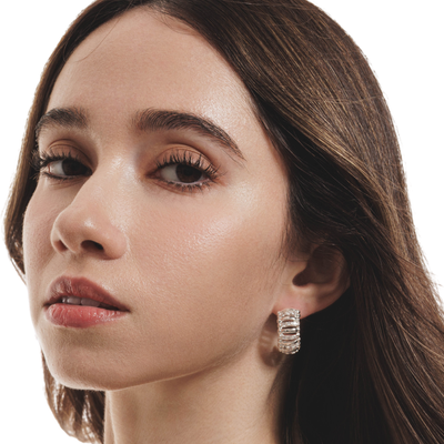 Lara & Ela | A Roman Holiday Silver Earrings