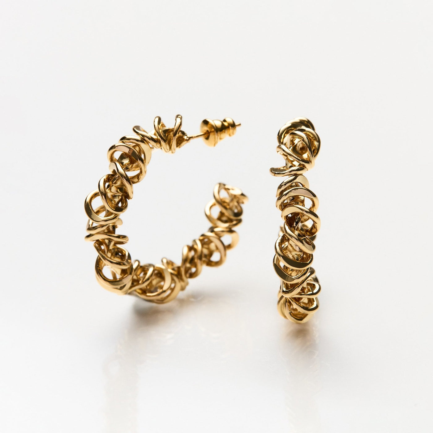 Lara & Ela | Rosanna Gold Earrings - Lara & Ela