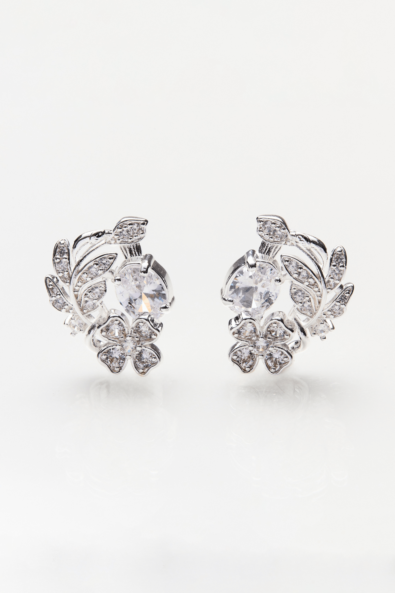 Lara & Ela | Secret Garden Silver Earrings - Lara & Ela
