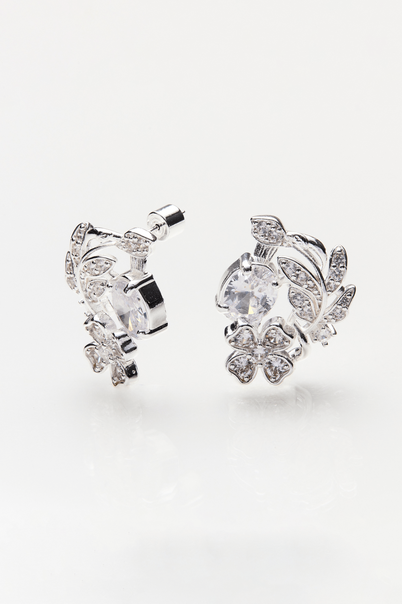 Lara & Ela | Secret Garden Silver Earrings - Lara & Ela