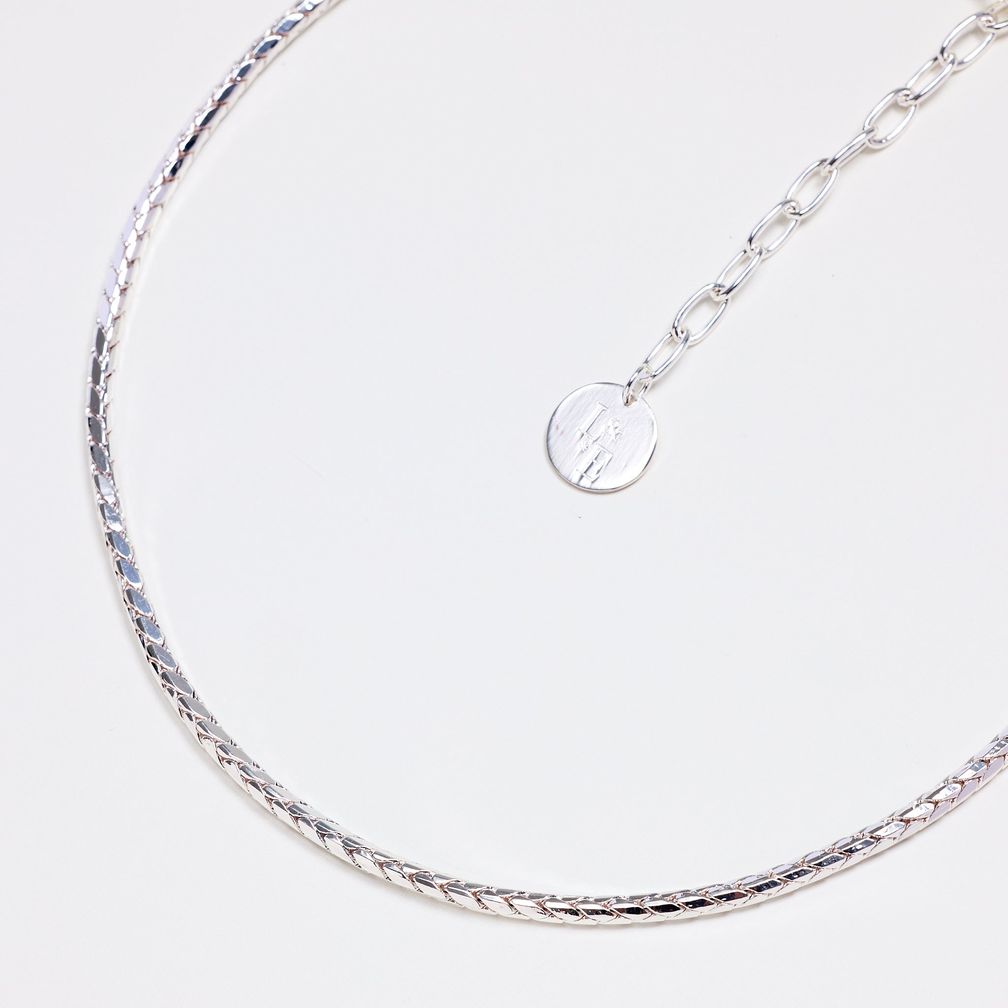Lara & Ela | Selena Silver Necklace - Lara & Ela