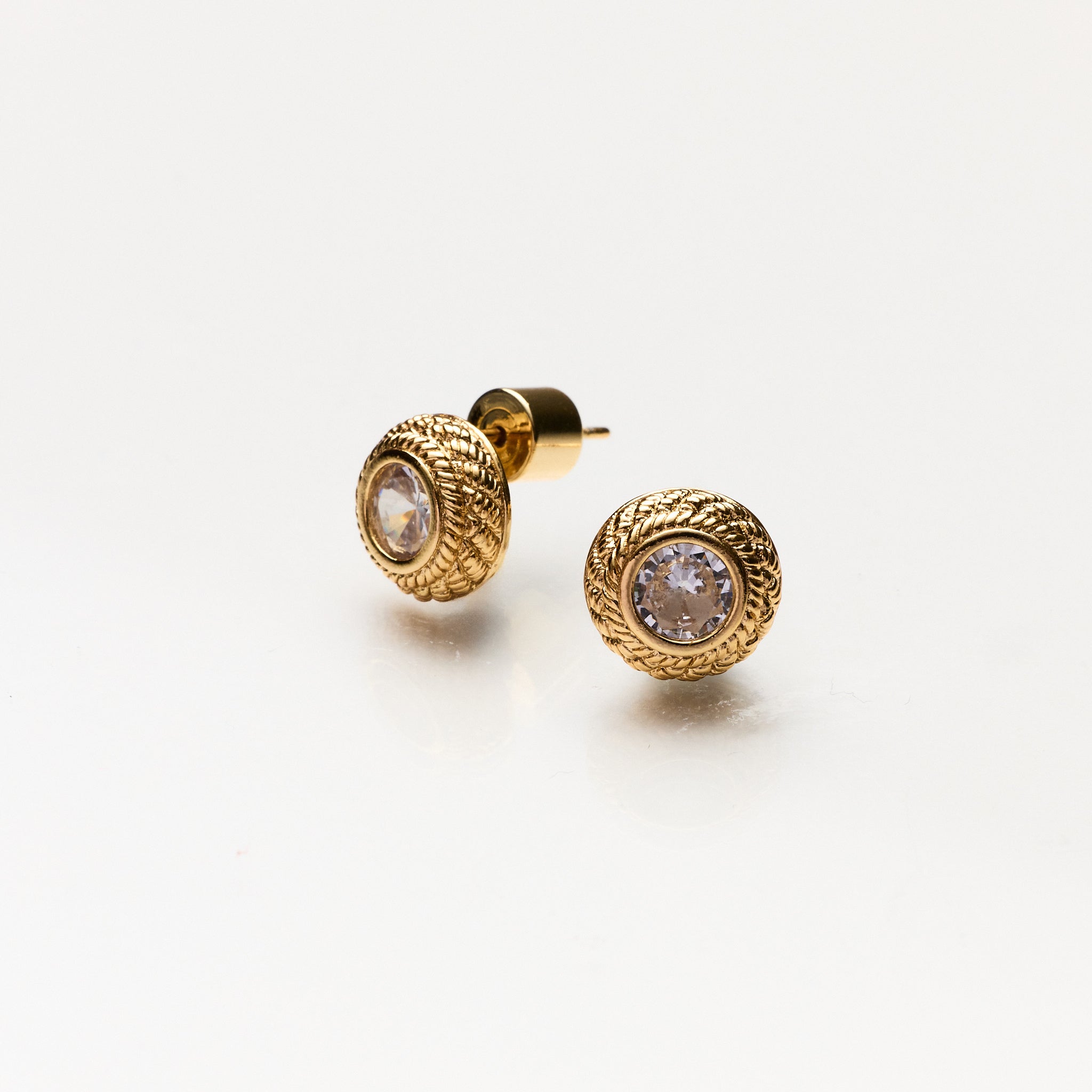 Lara & Ela | Serena Gold Earrings - Lara & Ela