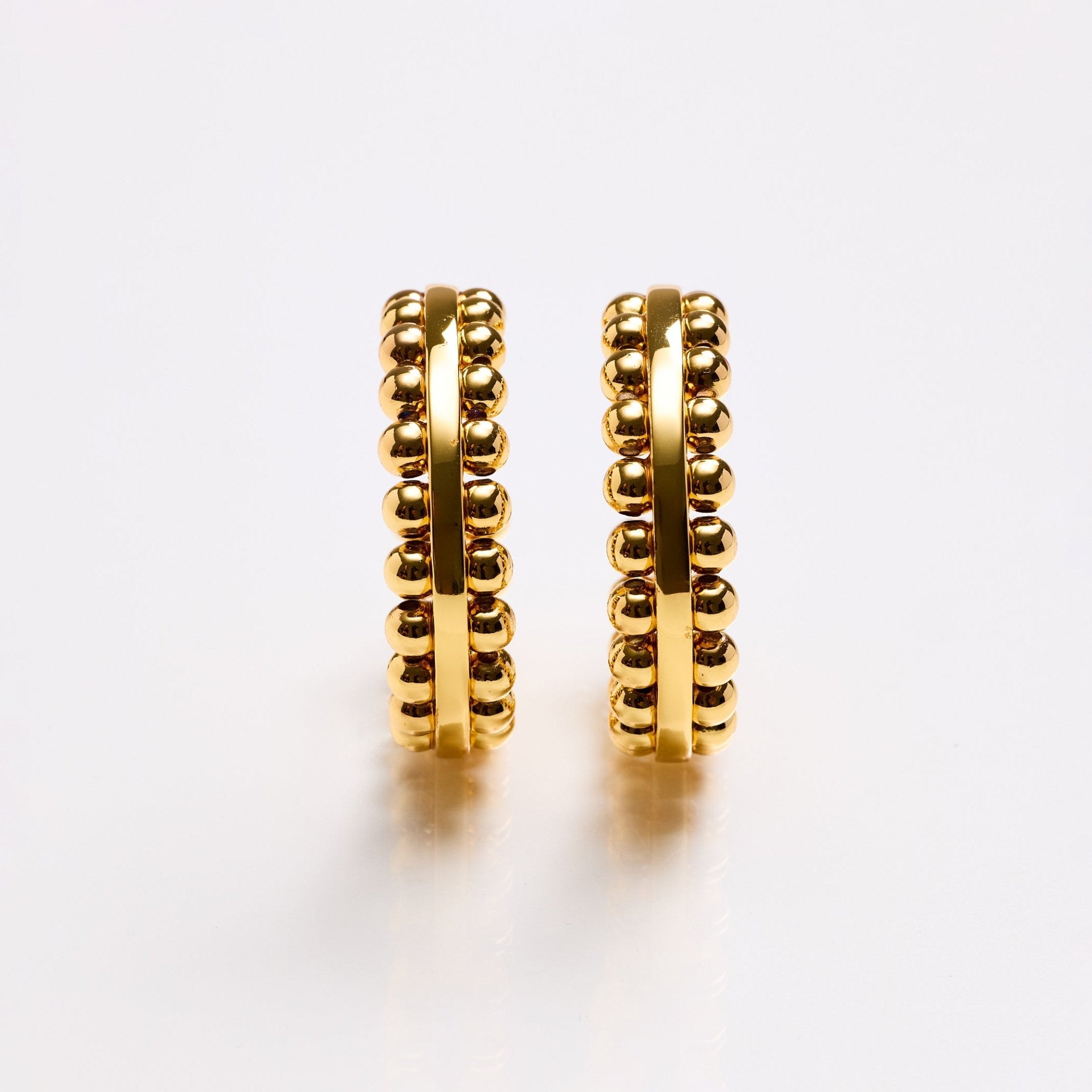 Lara & Ela | Sophia Gold Earrings - Lara & Ela