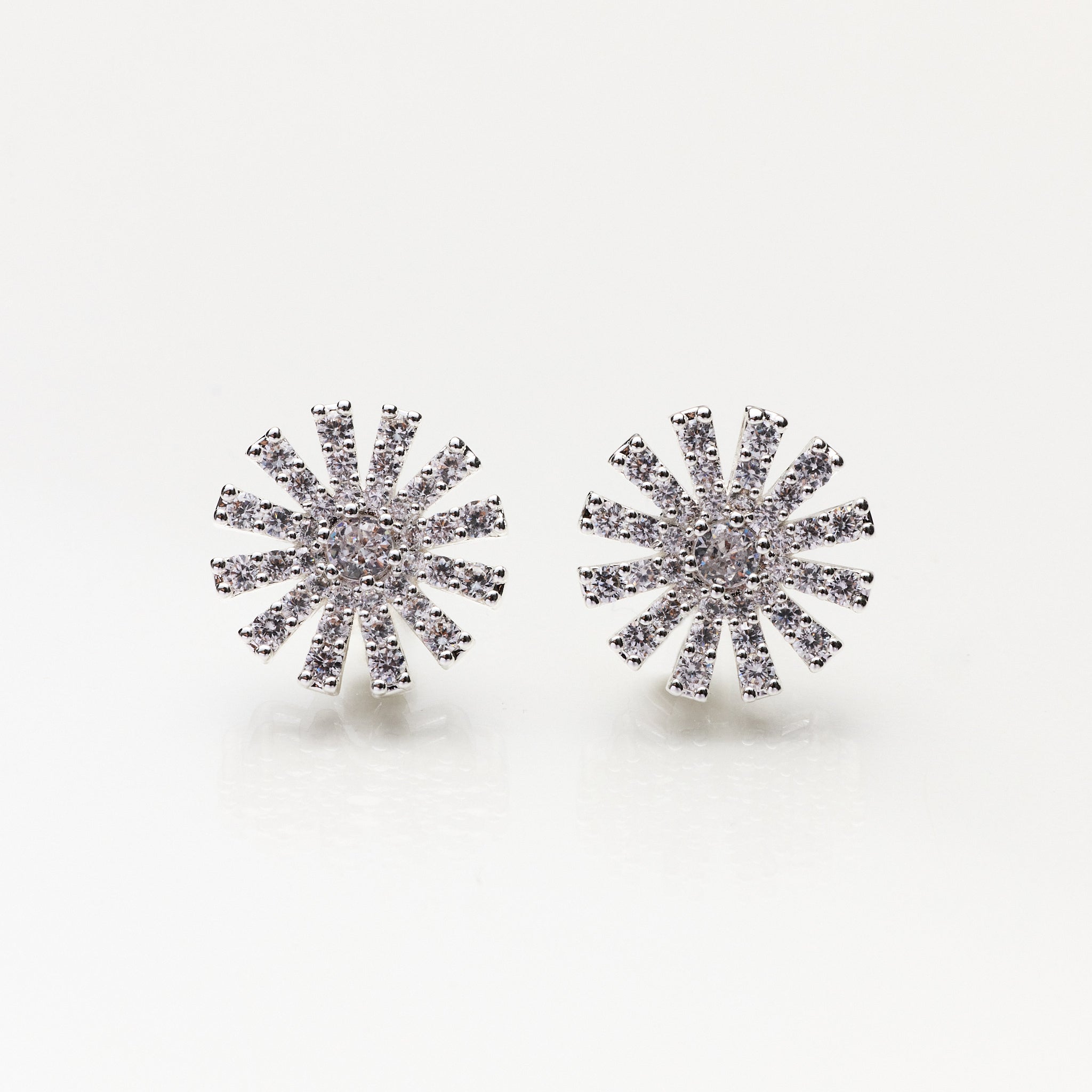 Lara & Ela | Splendor Silver Earrings - Lara & Ela