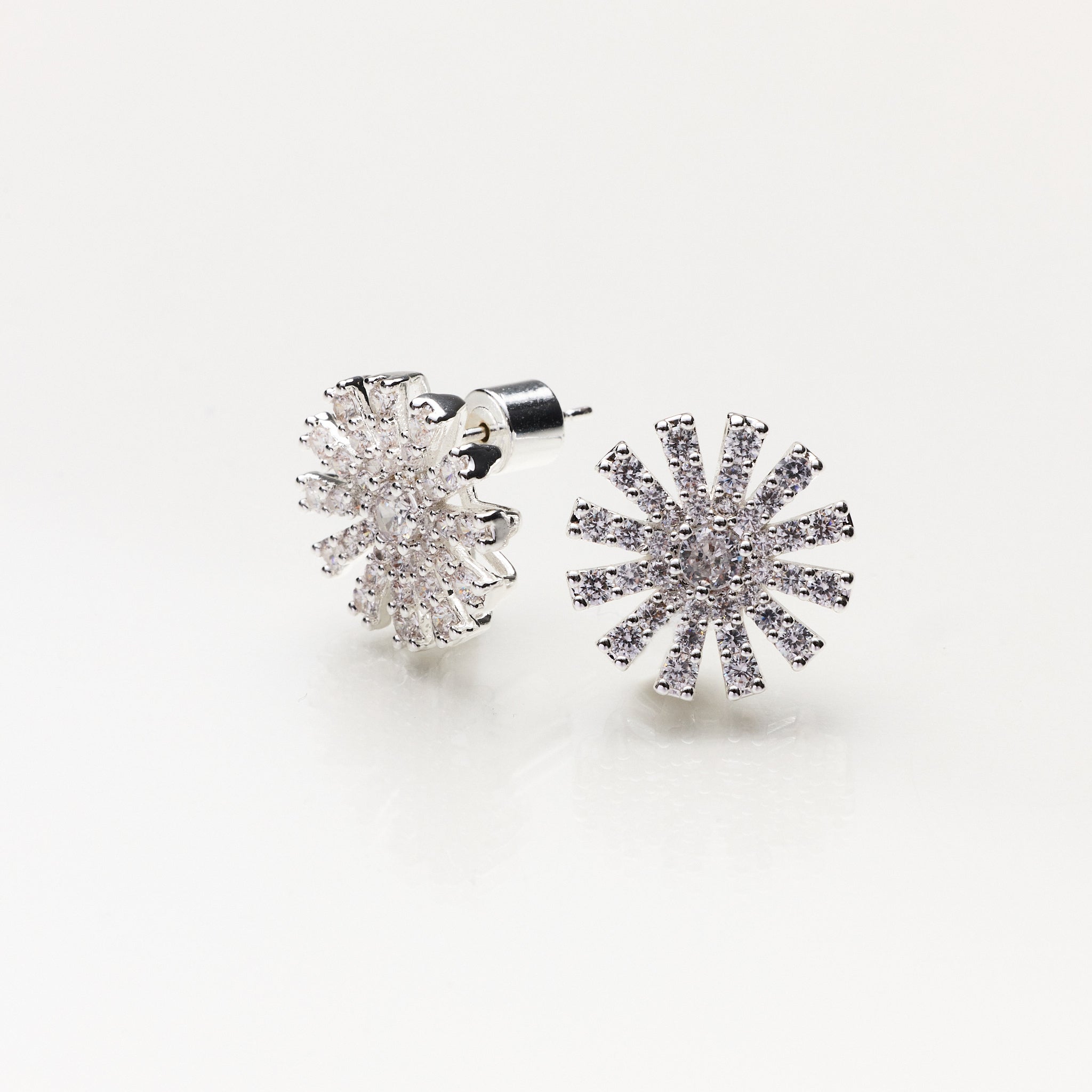 Lara & Ela | Splendor Silver Earrings - Lara & Ela