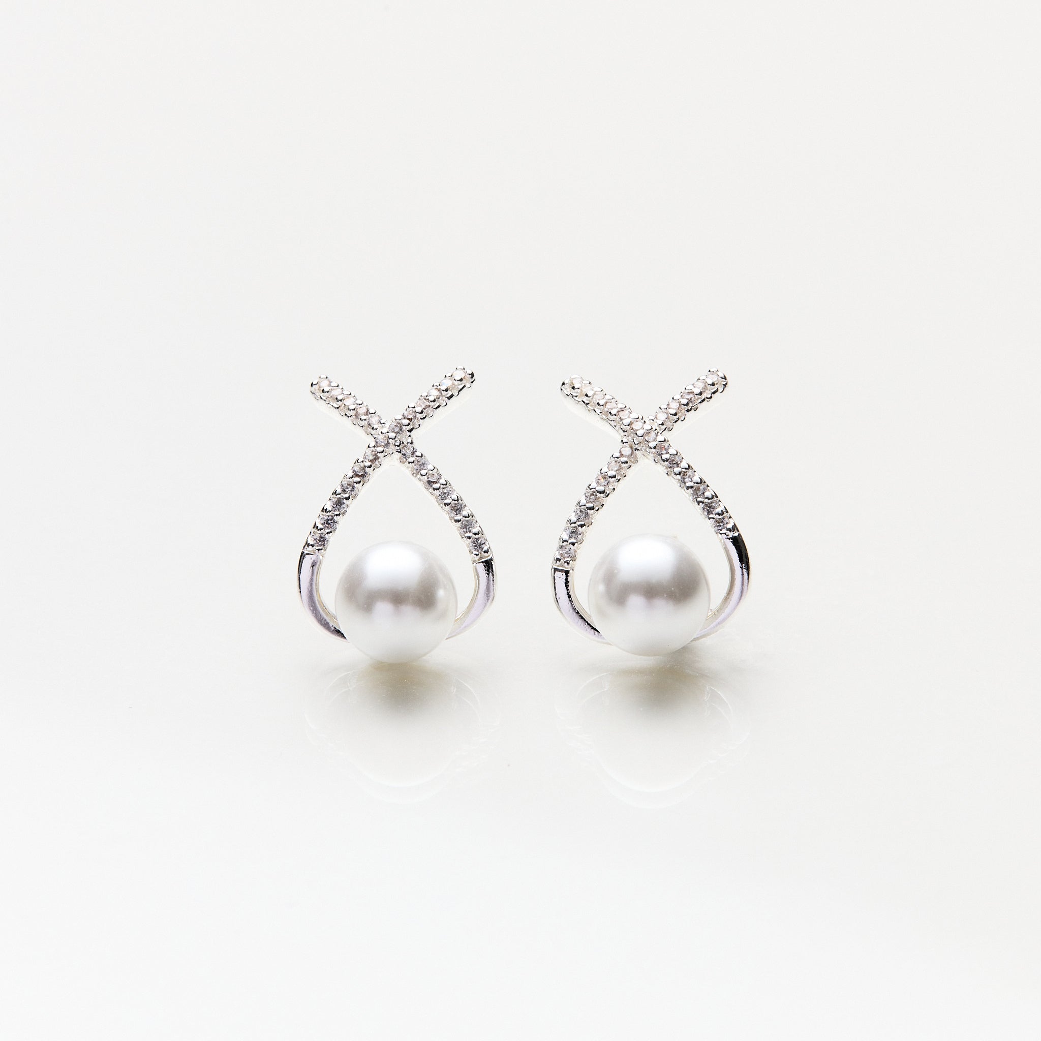 Lara & Ela | Star - crossed Lovers Silver Earrings - Lara & Ela