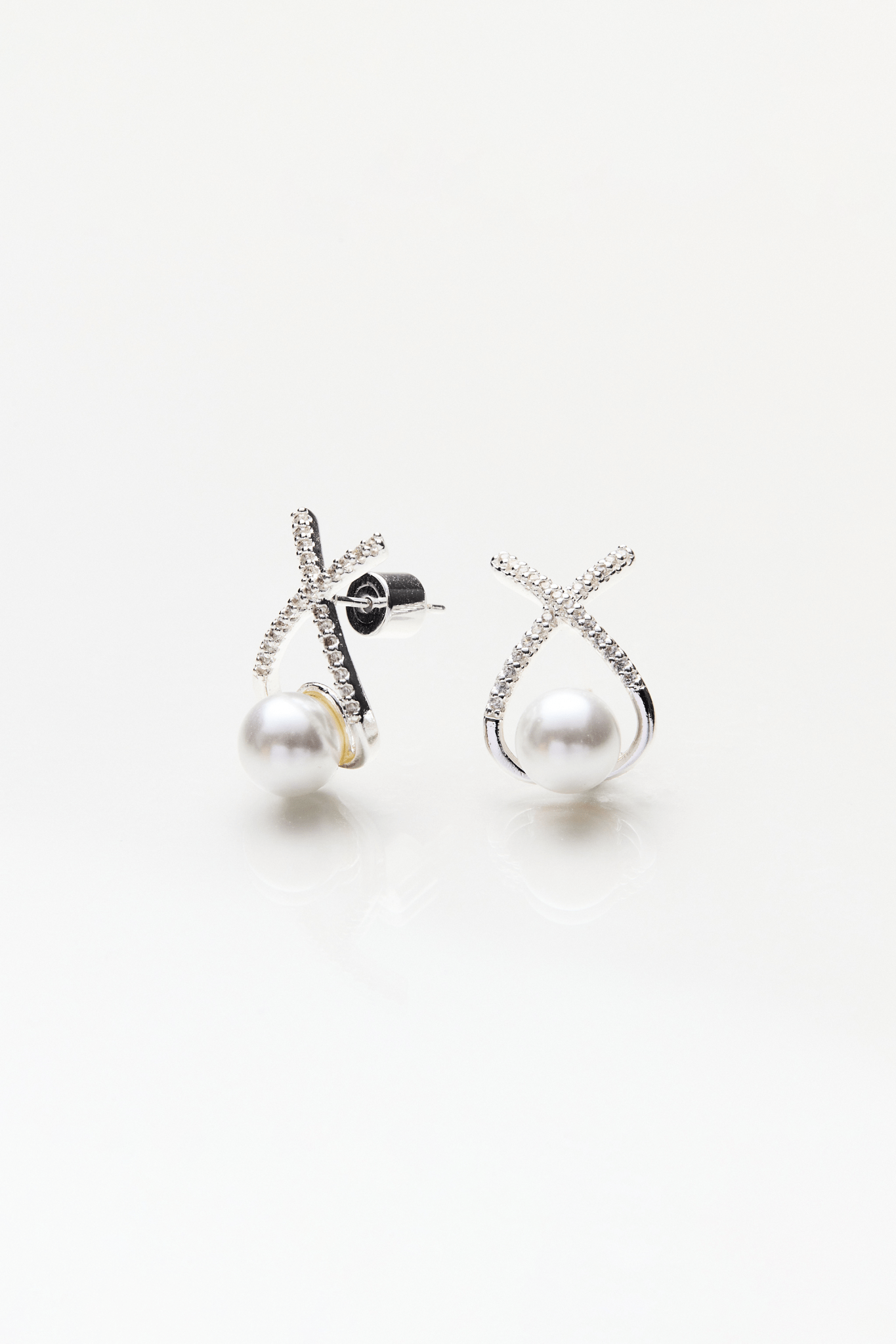 Lara & Ela | Star - crossed Lovers Silver Earrings - Lara & Ela