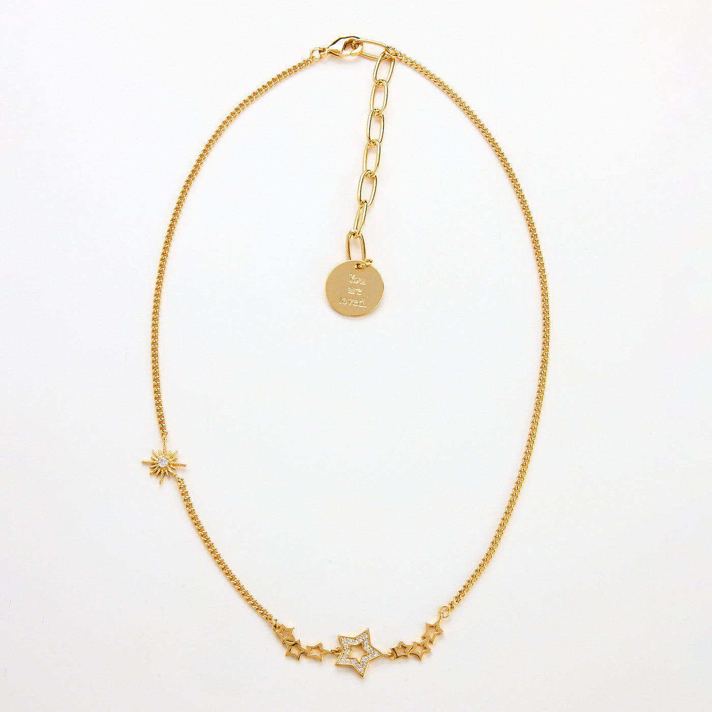 Lara & Ela | Starry Starry Night Gold Necklace