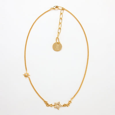 Lara & Ela | Starry Starry Night Gold Necklace