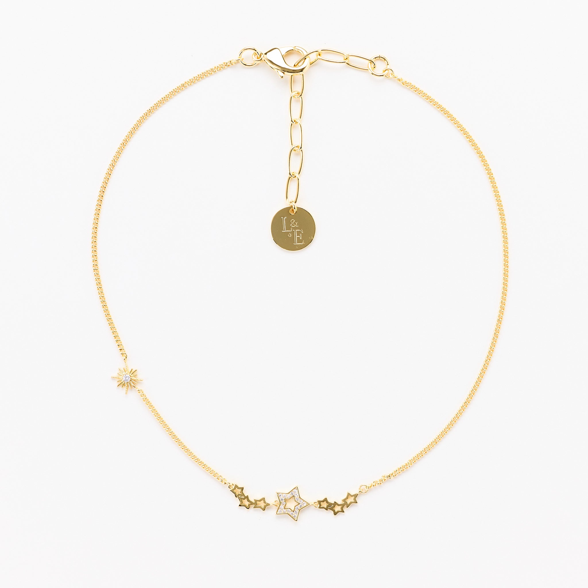 Lara & Ela | Starry Starry Night Gold Necklace - Lara & Ela