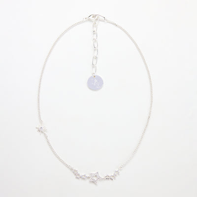 Lara & Ela | Starry Starry Night Silver Necklace