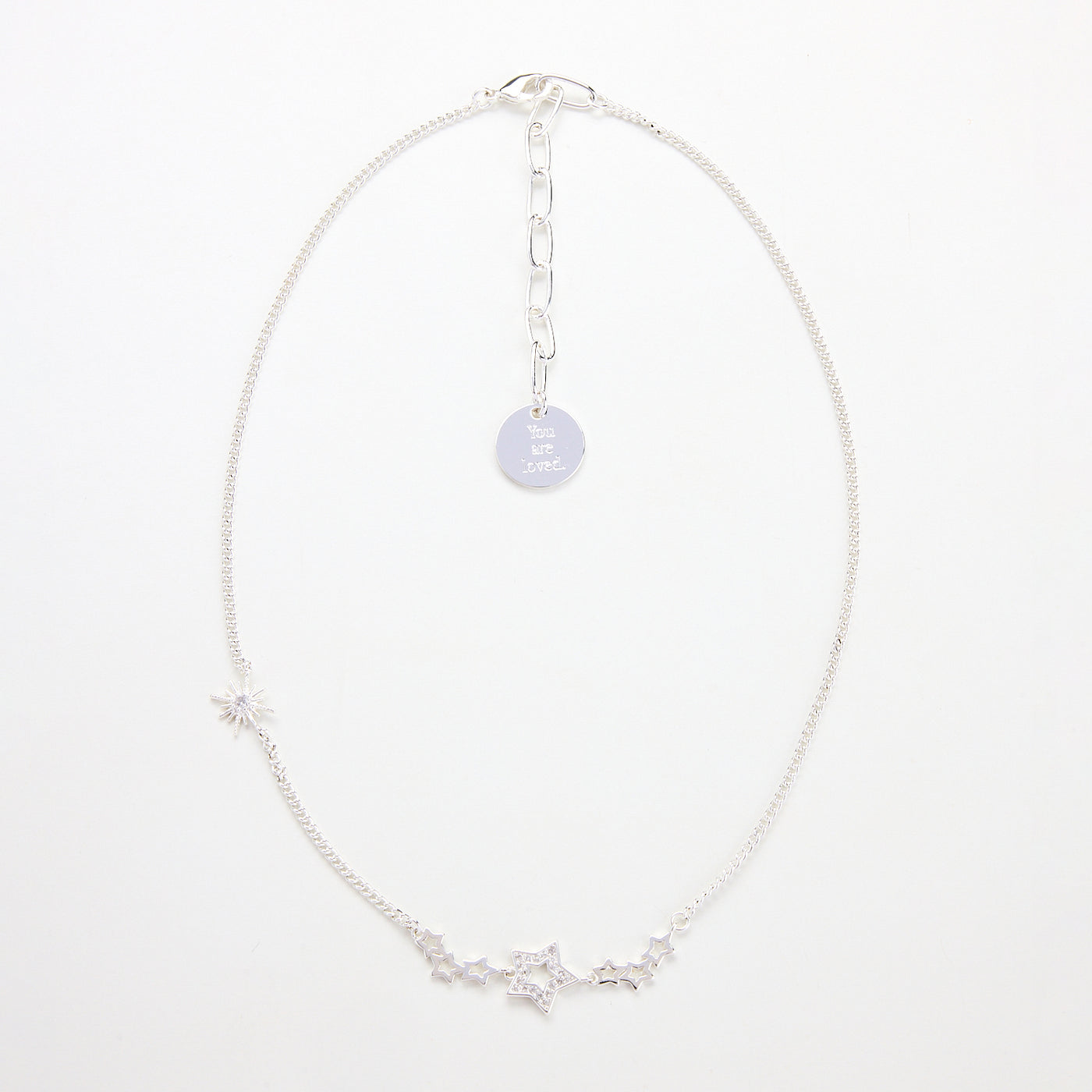 Lara & Ela | Starry Starry Night Silver Necklace