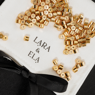 Lara & Ela | Architectural Earring Stoppers | Stopper