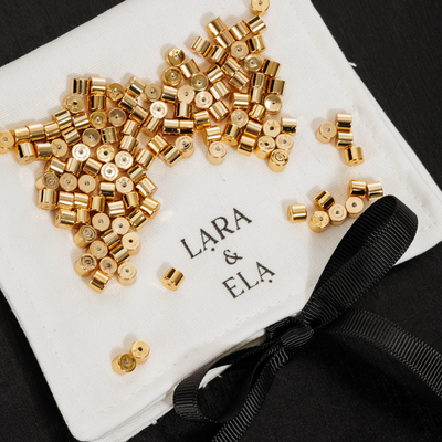 Lara & Ela | Architectural Earring Stoppers | Stopper